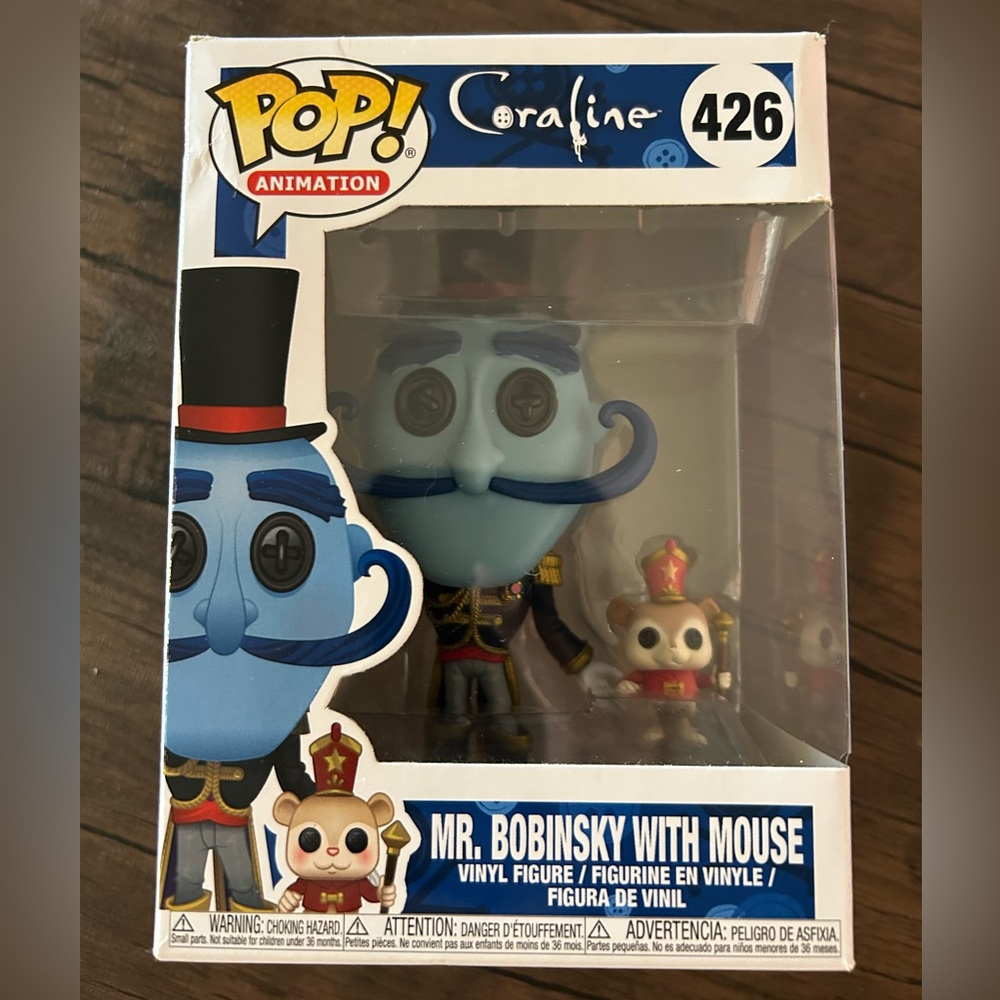 Mr. Bobinsky with Mouse Funko Pop Figure